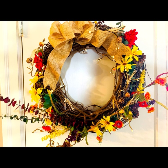 Fall Wreath - Picture 1 of 3